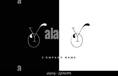 YO, OY Alphabets Letters Logo Monogram Stock Vector