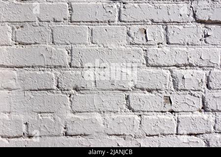 Modern white brick wall texture for background. White brick wall background in rural room, Stock Photo