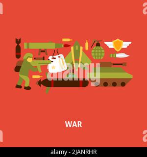 War Vector Concept Stock Vector
