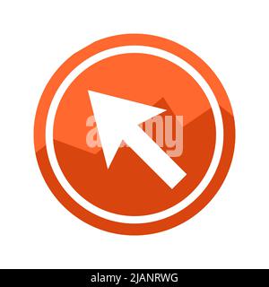 Click Circle Icon Stock Vector