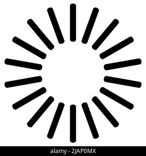 Target aim icon, archer sports game symbol. Game aiming sight dot pointer. Shoot sniper rifle focus cursor. Bullseye mark targeting. Isolated vector Stock Vector