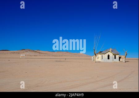 lost place Old Garub station in Namibia Stock Photo
