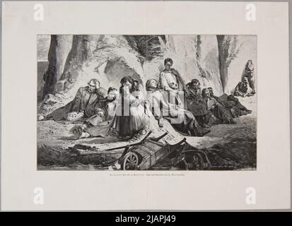 Polish exiles in Siberia according to the picture of Jacek Malczewski. Heuer, Gustav (N.N.), Kirmse, K. (N.N.), Malczewski, Jacek (1854 1929) Stock Photo