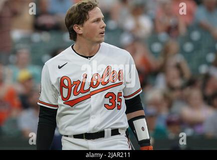 Men's Baltimore Orioles #35 Adley Rutschman Balck City