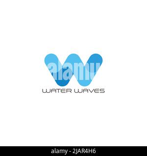 simple curves waves gradient logo vector Stock Vector Image & Art - Alamy
