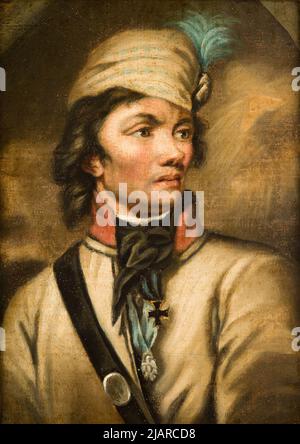 Portrait of Tadeusz Kościuszko unknown, Grassi, Josef (1757 1838) Stock Photo