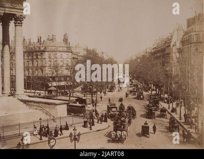Paris  Boulevard de la Madeleine unknown Stock Photo