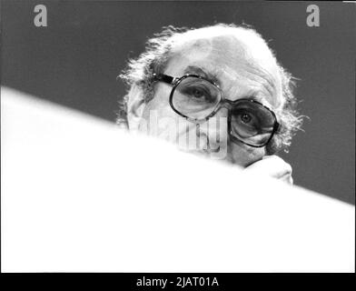 FDP-Politiker Otto Graf Lambsdorff, ehemaliger Bundesminister für Wirtschaft und Bundesvorsitzender der FDP. Stock Photo