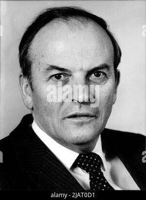 Das Bild ist ein Porträt von Georg Gallus, dem parlamentarischen Staatssekretär im Landwirtschaftsministerium. Stock Photo
