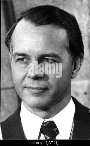 Ernst Albrecht, CDU-Politiker, Ministerpräsident von Niedersachsen. Stock Photo