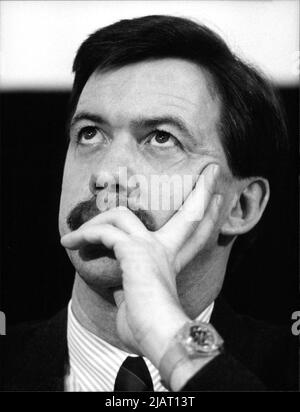 Das Bild ist ein Porträt des FDP-Vorsitzenden von Baden-Würtemberg Walter Döring. Stock Photo