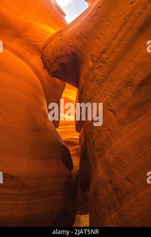 Photo inspiration: Fresh Look at Antelope Canyon Light In The Center Of The Earth Stock