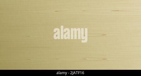 Timber wood realistic vector background. Light color wooden texture horizontal backdrop. Stock Vector