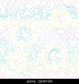 Lovely seamless hand drawn pattern, great for textiles, prints, wallpapers, wrapping - vector design Stock Vector