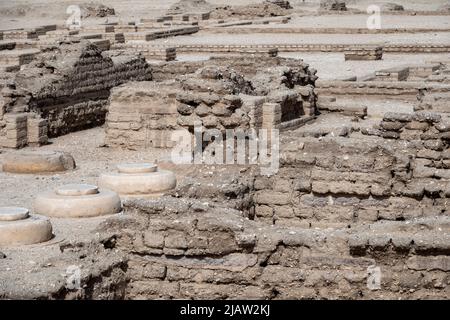 The Northern Palace at Tell el-Amarna also known as Akhetaten, Horizon of the Aten, Middle Egypt Stock Photo