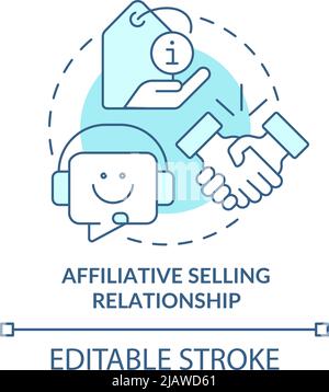 Relationship turquoise concept icon Stock Vector Image & Art - Alamy