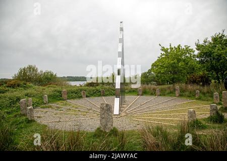 Giant Sundial Stock Photo