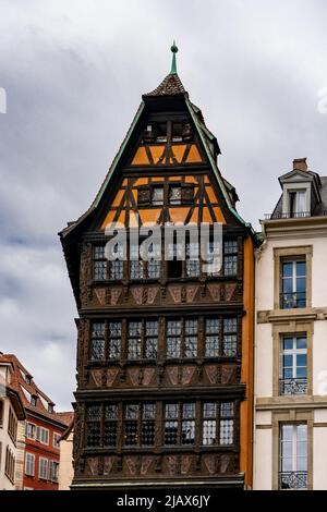 Kammerzell House (Maison Kammerzell) in Strasbourg, France Stock Photo