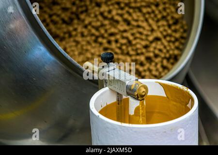 Omnom chocolate factory in Reykjavik, Iceland Stock Photo