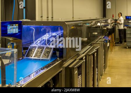 Omnom chocolate factory in Reykjavik, Iceland Stock Photo