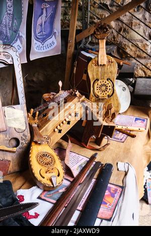 Forgotten Instruments Ancient musical instruments Stock Photo - Alamy