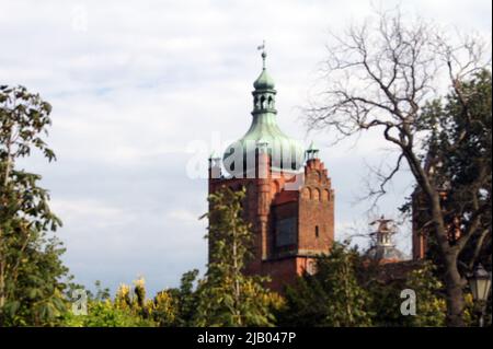 Plock. The royal castle now diocesan museum.  2d capital of Poland Stock Photo