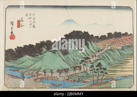 SIXTY NINE STAGES OF THE KISO ROAD /KISOKUJUKYU TSUGI NO UCHI Eisen, Keisai (1790 1848), HIROSHIGE, Ichiryusai (1797 1858) Stock Photo