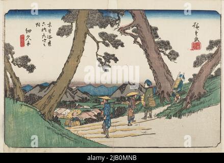 SIXTY NINE STAGES OF THE KISO ROAD /KISOKUJUKYU TSUGI NO UCHI Eisen, Keisai (1790 1848), HIROSHIGE, Ichiryusai (1797 1858) Stock Photo