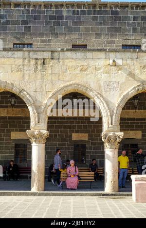 8 May 2022 Diyarbakir Turkey. Great mosque of diyarbakir known as ulu mosque Stock Photo