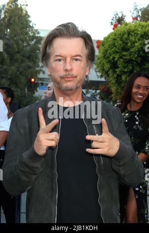 LOS ANGELES - JUN 1:  David Spade at the Hustle Premiere at the Village Theater on June 1, 2022 in Westwood, CA Stock Photo