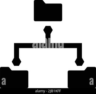 Folder, plurality icon. Well organized simple vector and meticulously ...