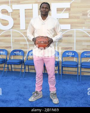 Anthony Edwards arrives at the Los Angeles Premiere Of Netflixs Hustle, FilmMagic