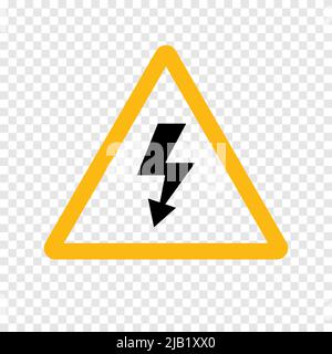 Warning danger sign icon simple design Stock Vector