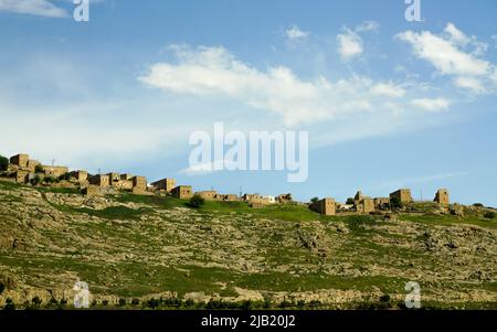 12 May 2022 Midyat Mardin Turkey Marin Ruins at Midyat Turkey Stock Photo