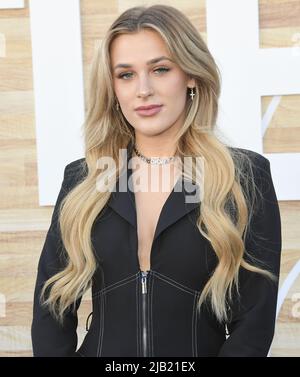 Madi Monroe arrives at Netflix's HUSTLE Los Angeles Premiere held at