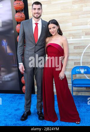 WESTWOOD, CA - JUNE 01: (L-R) Juancho Hernangomez and Boban