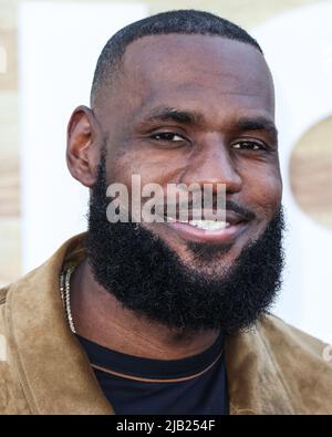 WESTWOOD, CA - JUNE 01: LeBron James attends Netflix's "Hustle" World ...