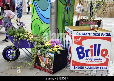 brillo pad Stock Photo