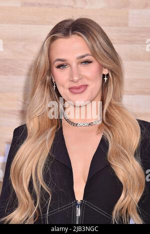 WESTWOOD, CA - JUNE 01: Madi Monroe attends Netflix's "Hustle" World