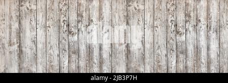white painted panoramic wooden plank panel background Stock Photo