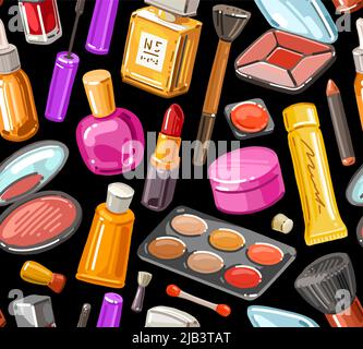 makeup products drawing