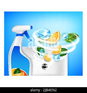 Super Cleaner Creative Promotion Banner Vector Stock Vector