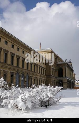 In The Courtyard Garden Of The Residenz In Munich Stands The Diana in-the-courtyard-garden-of-the-residenz-in-munich-stands-the-diana