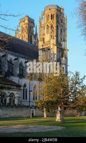 St Etienne Gothic Cathedral, Toul, Meurthe-et-Moselle department, Grand Est region, France Stock Photo