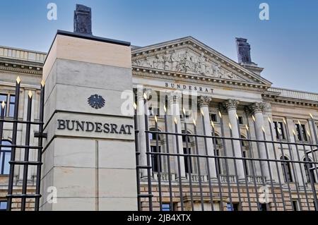 Bundesrat building, Berlin Mitte, Germany Stock Photo