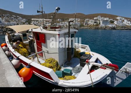 Greece's pioneering smart mobility project on the island of Astypalea has moved into high gear, with the first Volkswagen electric vehicles undergoing Stock Photo