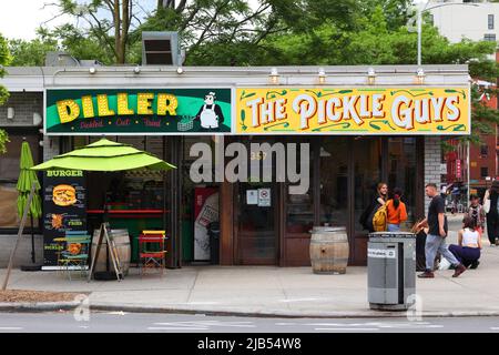 Diller, The Pickle Guys, 357 Grand St, New York, NY Stock Photo - Alamy