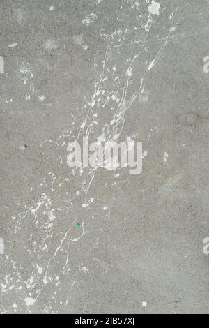 Paint splashed stained grungy white wall. Abstract artistic background ...