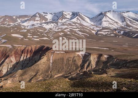 Ighil M'Goun, 4,071 meters, Atlas mountain range, morocco, africa Stock