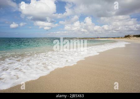 playa Estanys, Colònia de Sant Jordi, término municipal de Las Salinas ...